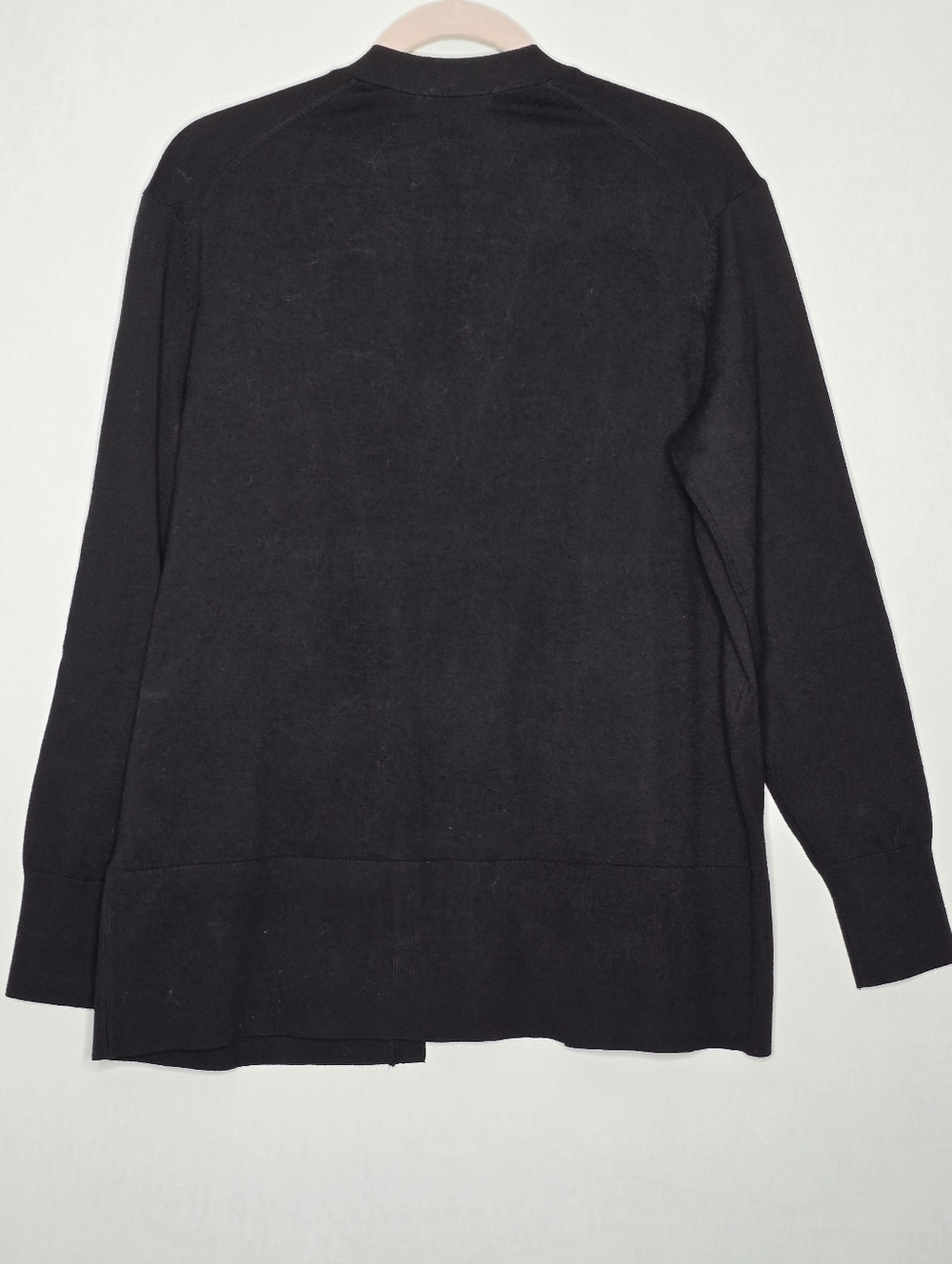 Brooks Brothers Black Open-Front Women's Cardigan - Picture 4 of 6